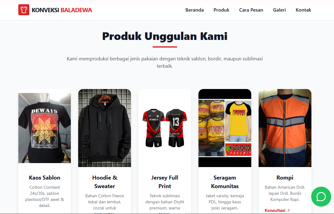 jasa pembuatan website UMKM